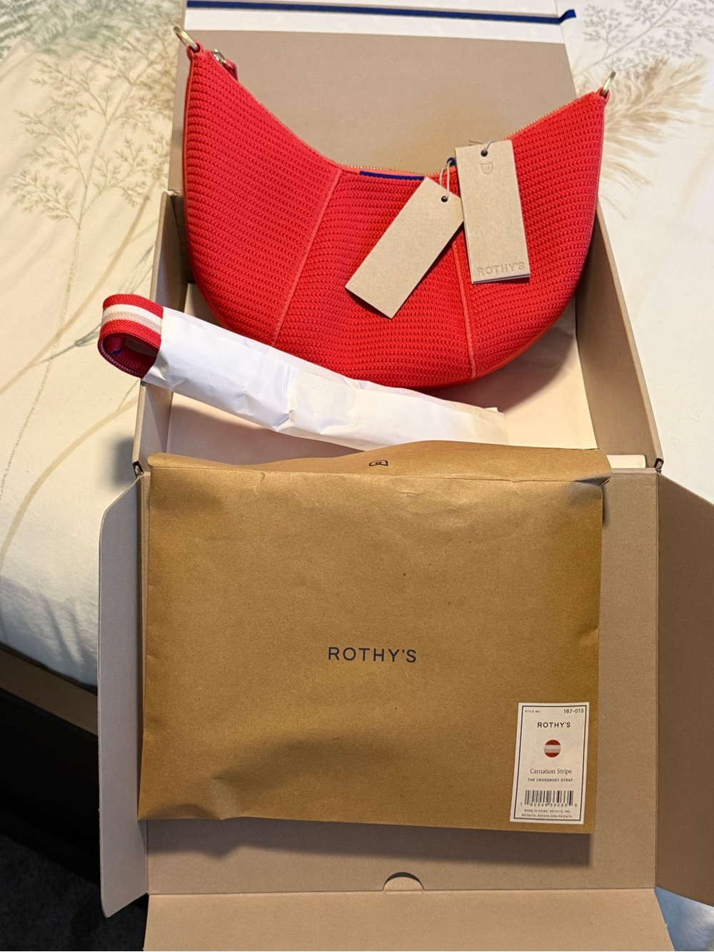 NEW Rothy’s Crescent Crossbody Bag